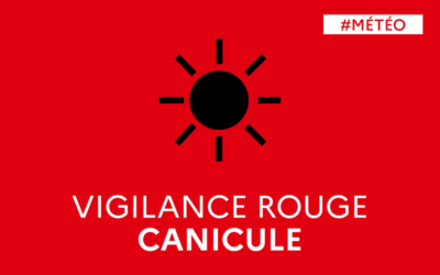 ALERTE CANICULE : VIGILANCE ROUGE