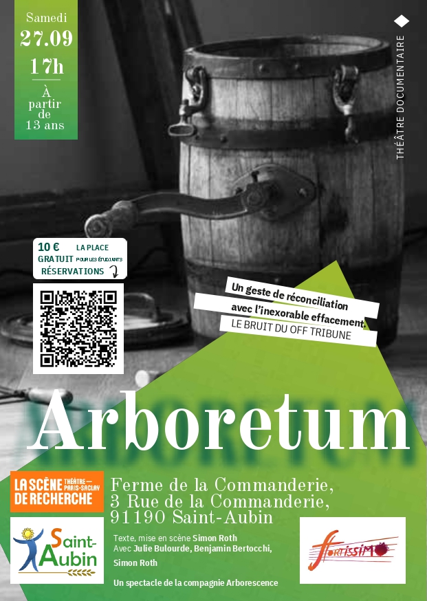 ARBORETUM Affiche pour Saint-Aubin- Fortissimo