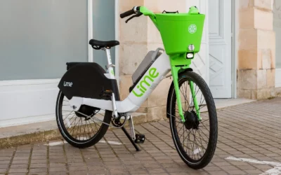 LIME : libre service de vélos électriques